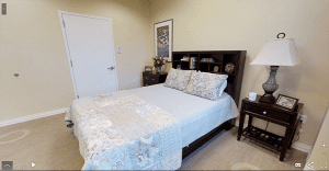 Rehab center bedroom