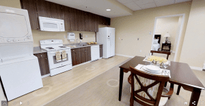 Rehab center kitchen